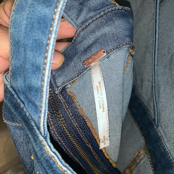 Free People Blue V-Neck Sleeveless Sundress - Picture 6 of 7